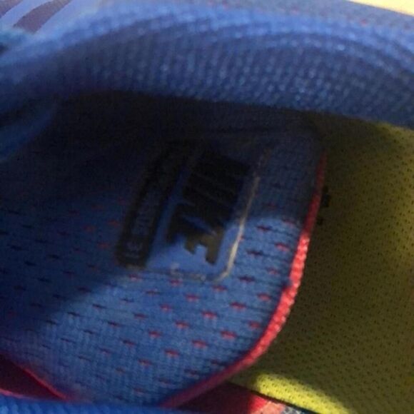 Nike Zoom Ladies size 8 Shoes Womens Blue and Pink Running Walking Sports - Picture 7 of 7
